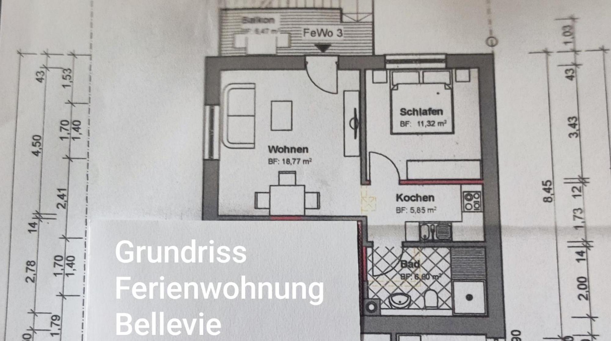 Ferienwohnung Bellevie Kell am See Exterior foto